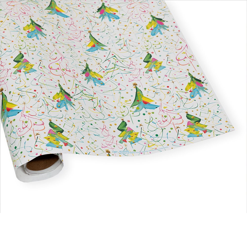 Pop Christmas Gift Wrap - One 30" x 8' Roll