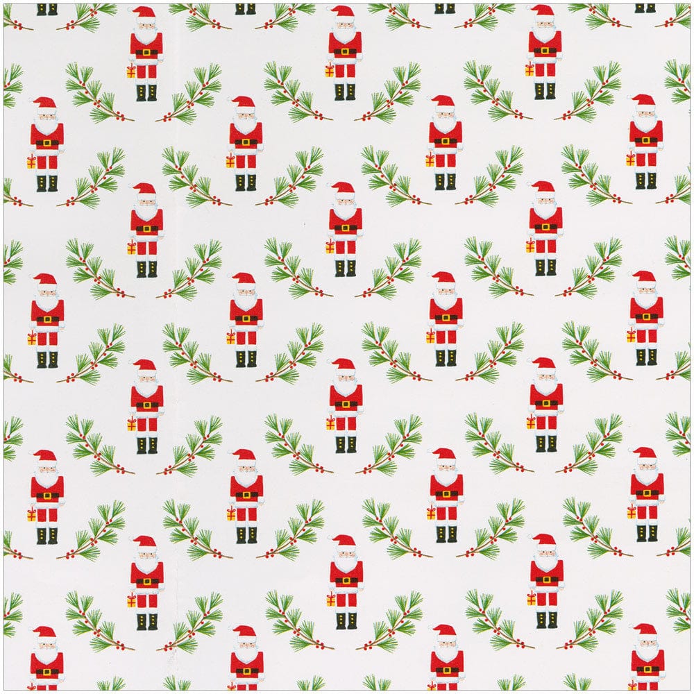 Little Santas Gift Wrap - One 30" X 8' Roll