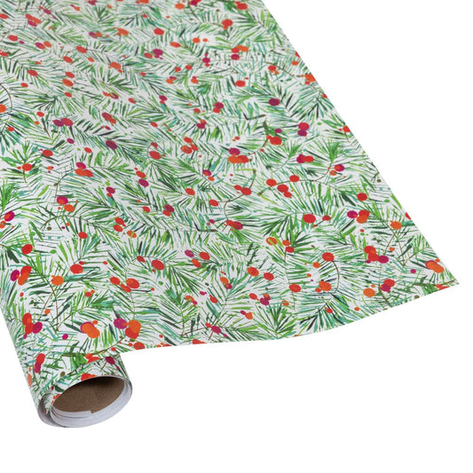 Modern Pine Gift Wrap - One 30" x 8' Roll