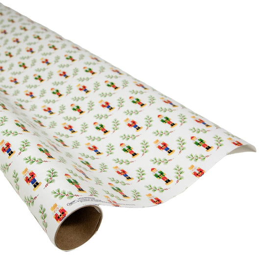 Little Nutcracker Gift Wrap - One 30" X 8' Roll