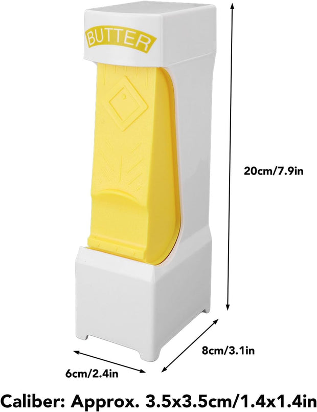 Butter Cutter, One Click Butter Cutter, Butter Dispenser, Cheese Separator with Stainless Steel Blade for Making Bread, Cakes, Biscuits
