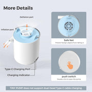 Ultra-mini portable air pump