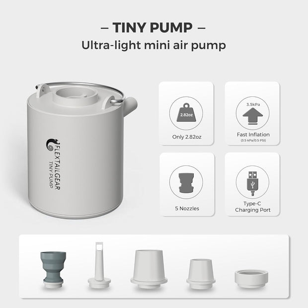 Ultra-mini portable air pump