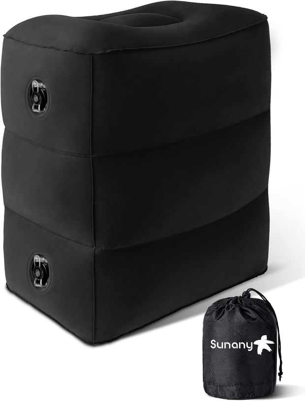 Portable Inflatable Travel Footrest