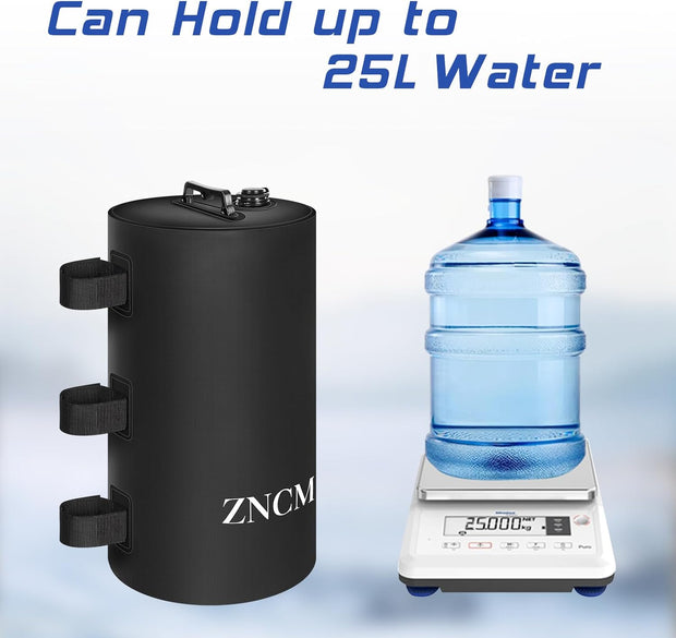 [Wind-resistant giant] Camping water-filled weight bag - thickened and leak-proof, foldable to replace sandbags, universal for tents and canopies