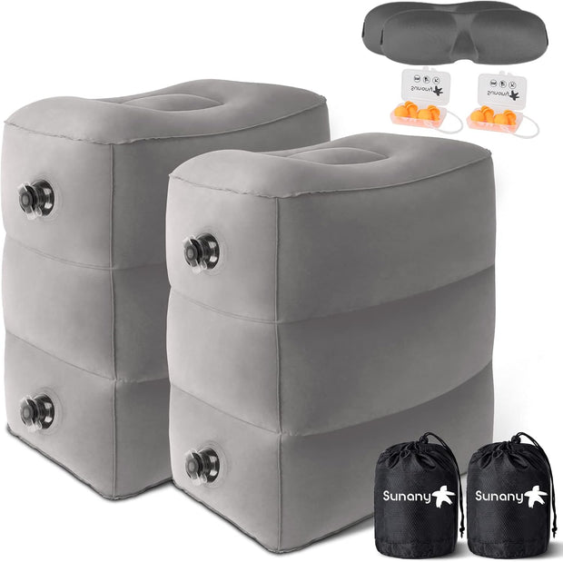 Portable Inflatable Travel Footrest