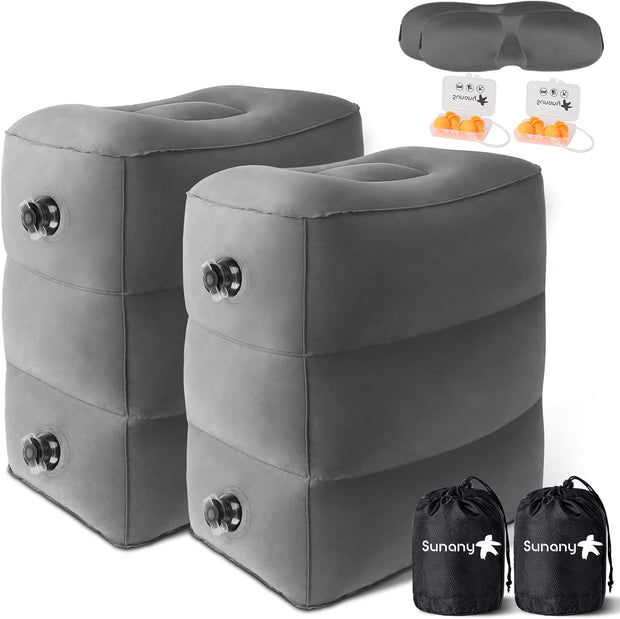 Portable Inflatable Travel Footrest