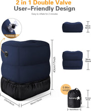 Portable Inflatable Travel Footrest