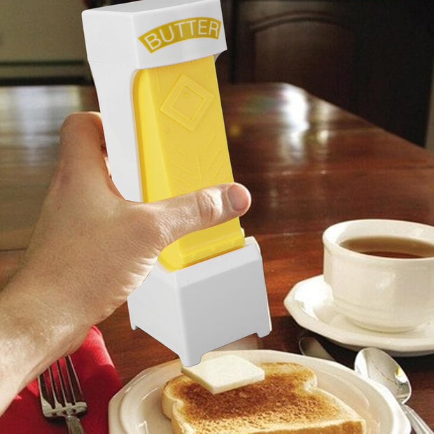 Butter Cutter, One Click Butter Cutter, Butter Dispenser, Cheese Separator with Stainless Steel Blade for Making Bread, Cakes, Biscuits