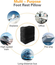 Portable Inflatable Travel Footrest