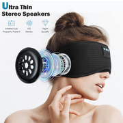 Sleep Headphones – Bluetooth 5.4 Eye Mask with HD Stereo for Side Sleepers