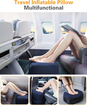 Portable Inflatable Travel Footrest