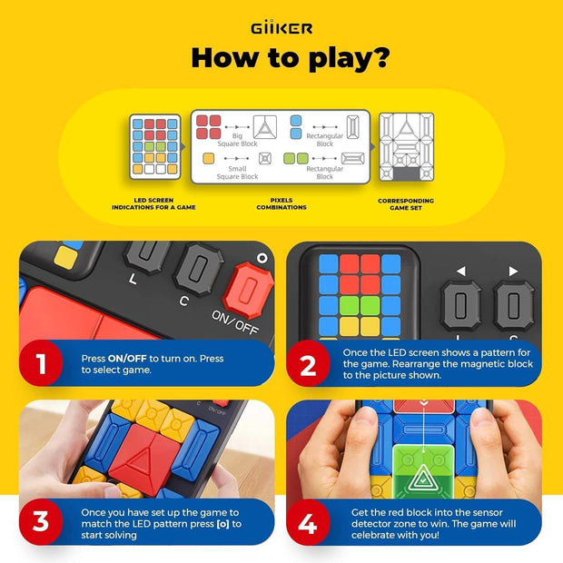 Kids' Logic Sliding Block Puzzle