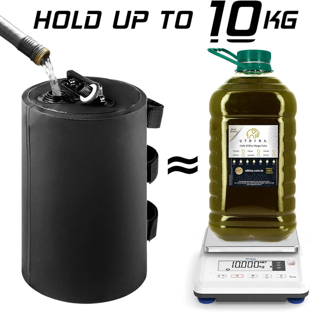 [Wind-resistant giant] Camping water-filled weight bag - thickened and leak-proof, foldable to replace sandbags, universal for tents and canopies