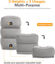 Portable Inflatable Travel Footrest