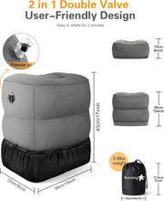 Portable Inflatable Travel Footrest