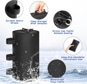 [Wind-resistant giant] Camping water-filled weight bag - thickened and leak-proof, foldable to replace sandbags, universal for tents and canopies