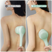 🛁 Electric Body Brush｜Waterproof, Dual-Handle, 3 Heads