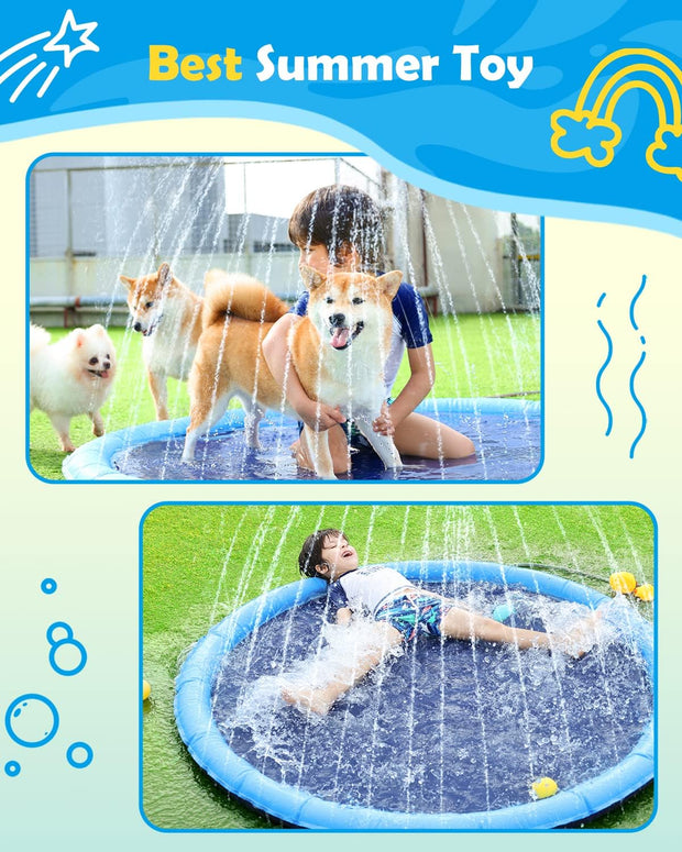 🐕🎉 Doggy Water Park at Home – Beat the Heat with Splash Time Fun!