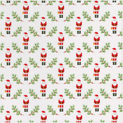 Little Santas Gift Wrap - One 30" X 8' Roll