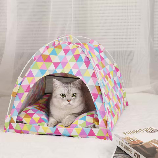 Portable Cat Tent – Easy Setup & Ultra Soft Comfort
