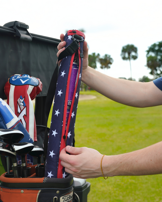 Fairway Frost Can Caddy — Stylish Drink Cooler Sleeve