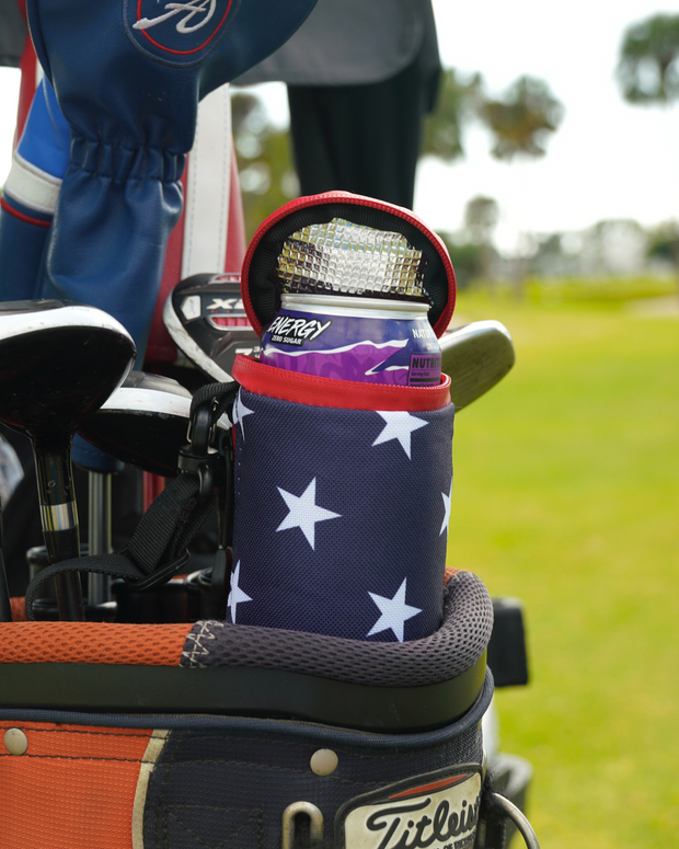 Fairway Frost Can Caddy — Stylish Drink Cooler Sleeve